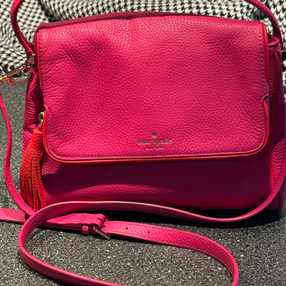 Kate Spade Fuchsia Crossbody Bag